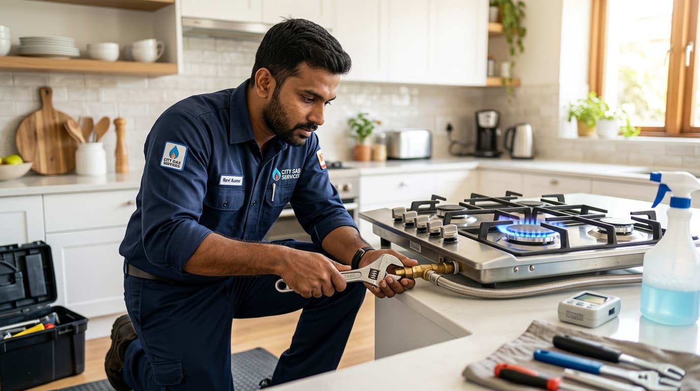 Gas Stove & Leak Repair